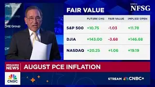 Core inflation rate held at 2.9% in August, as expected, Fed&rsquo;s gauge shows