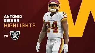Antonio Gibson Highlights from Week 13 | Washington Football Team