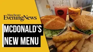 McDonald's brand new Spanish menu with halloumi fries