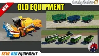 FS19 | Old Equipment Mods (2019-08-23) - review