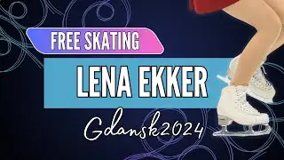 Lena EKKER (HUN) | Junior Women Free Skating | Gdansk 2024