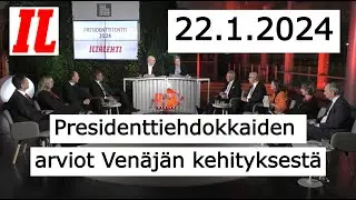 Presidenttiehdokkaiden arviot Ven&auml;j&auml;n kehityksest&auml; | Iltalehti 22.1.2024