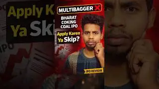 Bharat Coking Coal IPO Review Apply Kare Ya Skip? | GMP 50% | Listing Gain Strategy