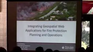 Presentation: Integrating Geospatial Applications for Fire Protection Planning and Operations