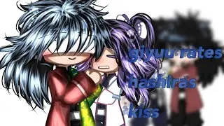 Giyuu rates hashiras kiss!  [ GIYUSHINO ] #gacha #knyship #gachaclub #unflopped #gacha #giyushino