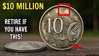 Most Valuable & Expensive Rare Australian 10 Cent Worth Millions of Dollars! Old Coins To Look For