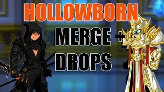 AQW New Hollowborn Merge + Drops | /join Dawnsanctum Items
