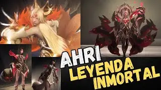 CINEM&Aacute;TICA AHRI SKIN DE FAKER - 3 VERSIONES DIFERENTES DE SKIN | League of legends