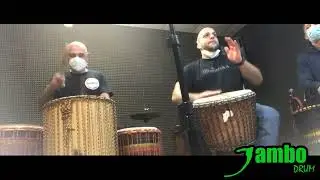 Training Session Djembe - Dun Dun, Afro Music, Love DRUM