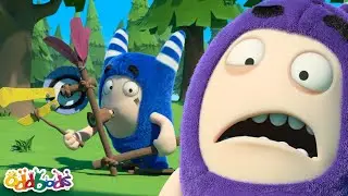 The Annoying Twitcher Bird Showdown! | Oddbods TV Full Episodes | Funny Cartoons For Kids