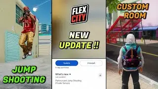 Новое обновление в Flex City — Custom Room, Parkour, Jump Shooting | Скоро #flexcity #openworld