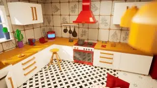 LowPoly Kitchen Assets Features (Unreal Engine 5.1/5.2)