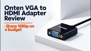 ONTEN VGA to HDMI Adapter Review | Best Budget Display Converter