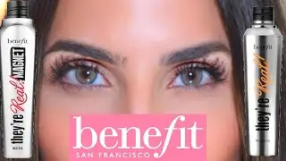 NEW! BENEFIT THEY&rsquo;RE REAL MAGNET MASCARA vs Yes They&rsquo;re Real Mascara