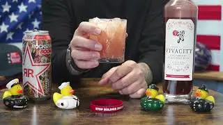 Charles Catlett - Vivacity Cranberry Rum & Rockstar Boom Whipped Orange Energy Drink