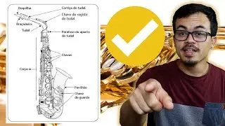 Como montar o sax? - Maneira correta + E-book grátis 🎷🎁