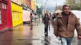 Walking through Whitechapel Market / London City Walk / London Walk [4K HDR] / Walking Tour