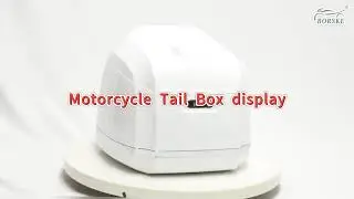 Motorcycle Top Box Manufacturers 37L PP Scooter Rear Trunk Motorbike Storage Case Tail Box