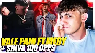 DOPPIA REACTION | Vale Pain ft.Medy - Mala Vida + SHIVA - 100 OPPS ... SONO PERPLESSO😳