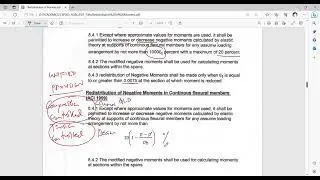 Redistribution of Moments 2