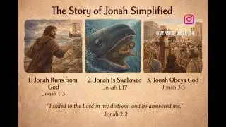 The Story of Jonah Explained Simply | Bible Study with Verse