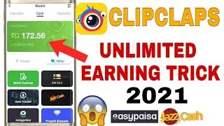 Clipclaps New Trick Unlimited Earning 2021 all World _different country