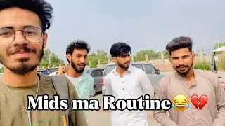 Vlog 16 | Mids ma Routine | UOG | University Life