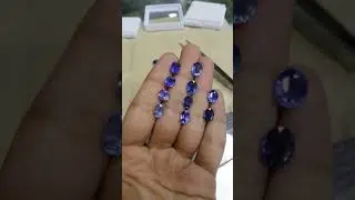 NATURAL BLUE SAPPHIRE CYLON UNHEATED UNTREATED EYECLEAN PIECES 2 TO 3 CRT WEIGHT