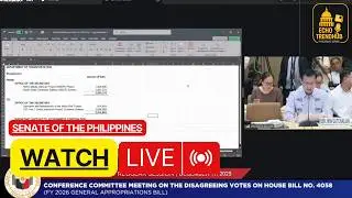 🔴LIVE: Bicam Conference Committee LIVE REPLAY: House Bill No. 4058 | FY 2026 National Budget Debate