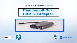 Sonnet Thunderbolt Dual 4K HDMI 2.1 Adapter