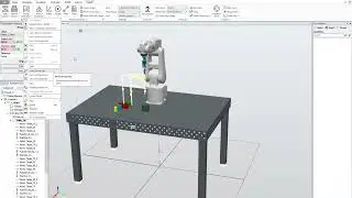 Robot Studio - Virtual Block Stacking Simulation