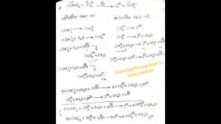 balancing the redox reactions in basic medium #chemistrydidi #chemistry #redoxreactions #jee #neet