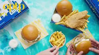 Reel in the flavour with OPTP's finest catch! Fish and Chips - Fish Fillet Burger