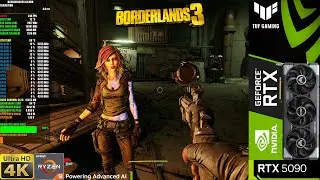RTX 5090 - Borderlands 3, Badass Settings, 4K