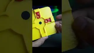 Mechanical Locking Container 3D Printed #3dprinting