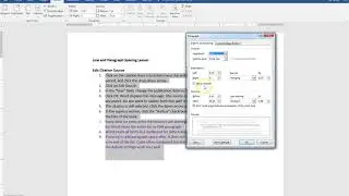43 10 adjust bullet list line and paragraph spacing