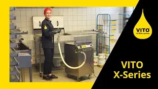 VITO X-Series - Frying oil filter for bakeries and commercial kitchens