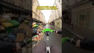 Париж завален мусором 🗑️