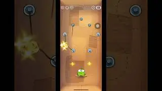 Cut the Rope - season 1 Cardboard Box 11 - Puzzle Game Fun with Om Nom!
