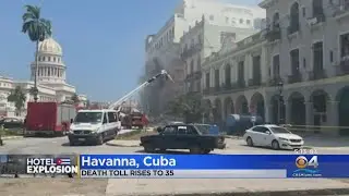 Havana Hotel Death Toll At 35, Dogs Continue To Search