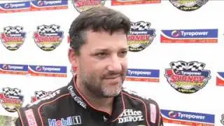 Tony Stewart Tyrepower Sydney Speedway Media Day