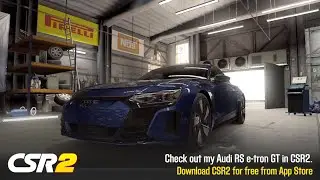 CSR2 - RS e-tron GT (gold) (manual launch) - tune & shift - 7.593