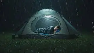 VERY LONG Heavy Rain, Flood with Thunderstorm‼️Solo Camping in Long Heavy Rain with Thunderstorm 51