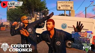 LIVE: GTA FiveM Kuffs Roleplay: ☠️Los Santos County Coroner☠️