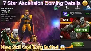 7 Star ⭐️ Champs Now Will Be Acsended / New Skill God Korg Mcoc in Hindi 