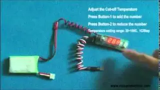 Hobby King Voltage & Temperature Monitor 2-6S (0-150C)