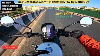 Royal Enfield Hunter350 10KM+ Honest Review in 5 min 2025 | Heating issue Solution #hunter350review