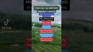 October 7 Part 2 #History #HistoryBro #Putin JFK #Korea #Politics