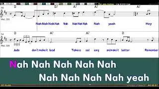 Hey Jude/ Beatles /Male Key #OldPopMR #ClassicPop #VocalPractice또는