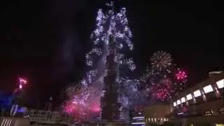 Dubai Fireworks 2014 (Burj Khalifa, Burj Al Arab, World Islands, Palm Jumeirah) 1080p HD